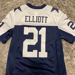 NFL authentic Ezekiel Elliot Rookie Alternate Jersey